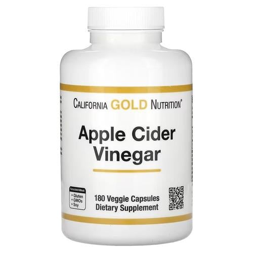 Яблочный уксус CGN Apple Cider Vinegar 180 капс. (CGN-01906) Яблочный уксус CGN Apple Cider Vinegar 180 капс. (CGN-01906)