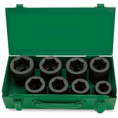 Набор головок Toptul GDAD080З ударных 1″ 24-41 мм 8 шт. (106-112-GDAD080З)