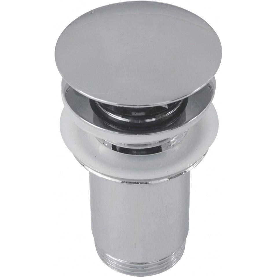 Клапан донный Styron KL-02 Click-Clack для раковины 1 1/4" Хром глянцевый (NSV-KL-02)
