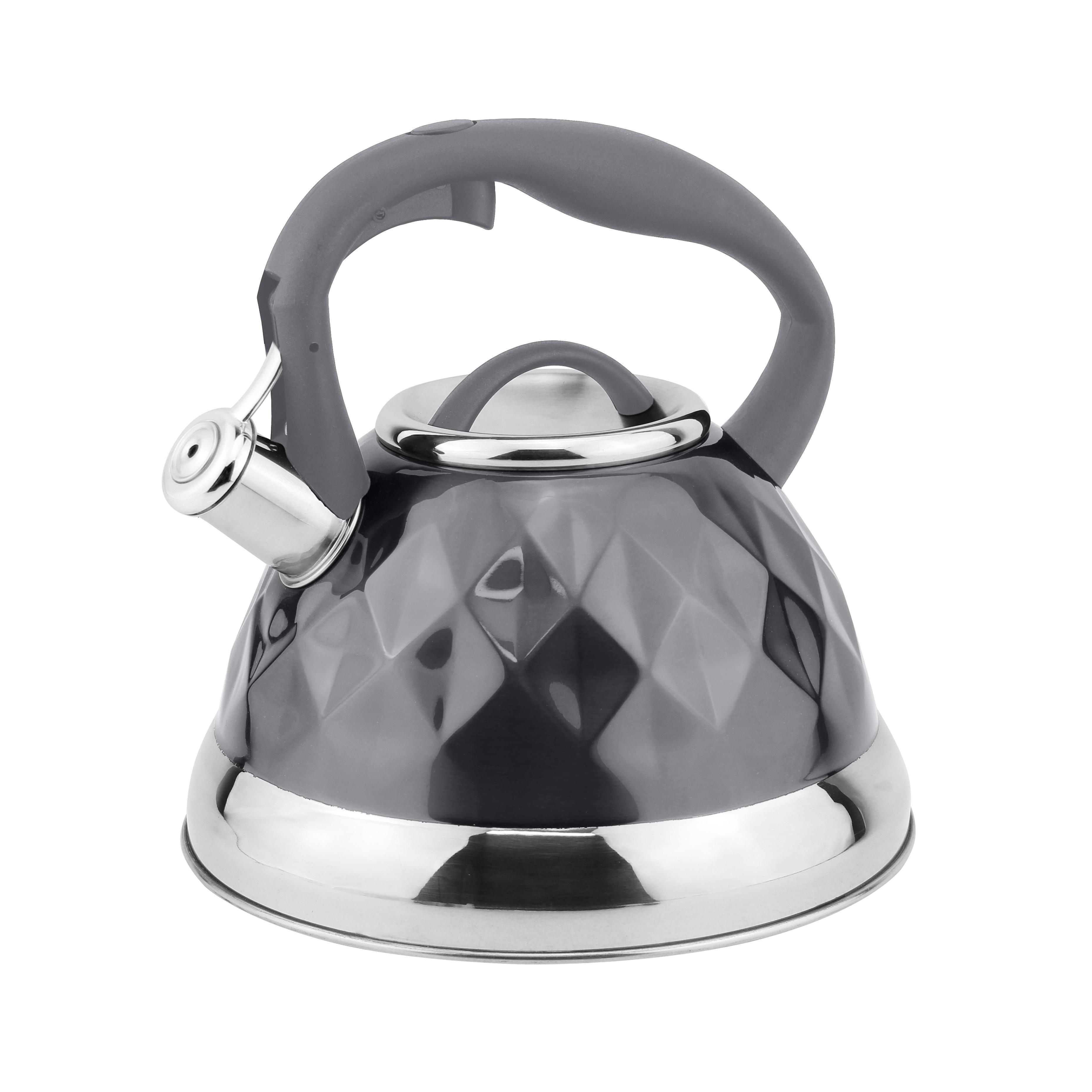 Чайник BRAVIRA BR3008 нержавеющая сталь 3 л Серый (22940)