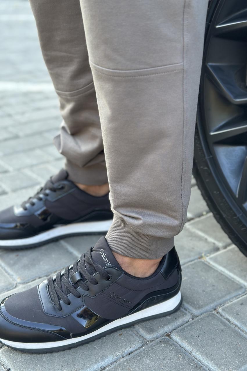 Костюм мужской спортивный M147.2 M Бежево-серый (190-1-61) - фото 3 Костюм мужской спортивный M147.2 M Бежево-серый (190-1-61) - фото 3