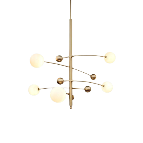 Люстра Aspect LED 90 см Gold/White (9315654)