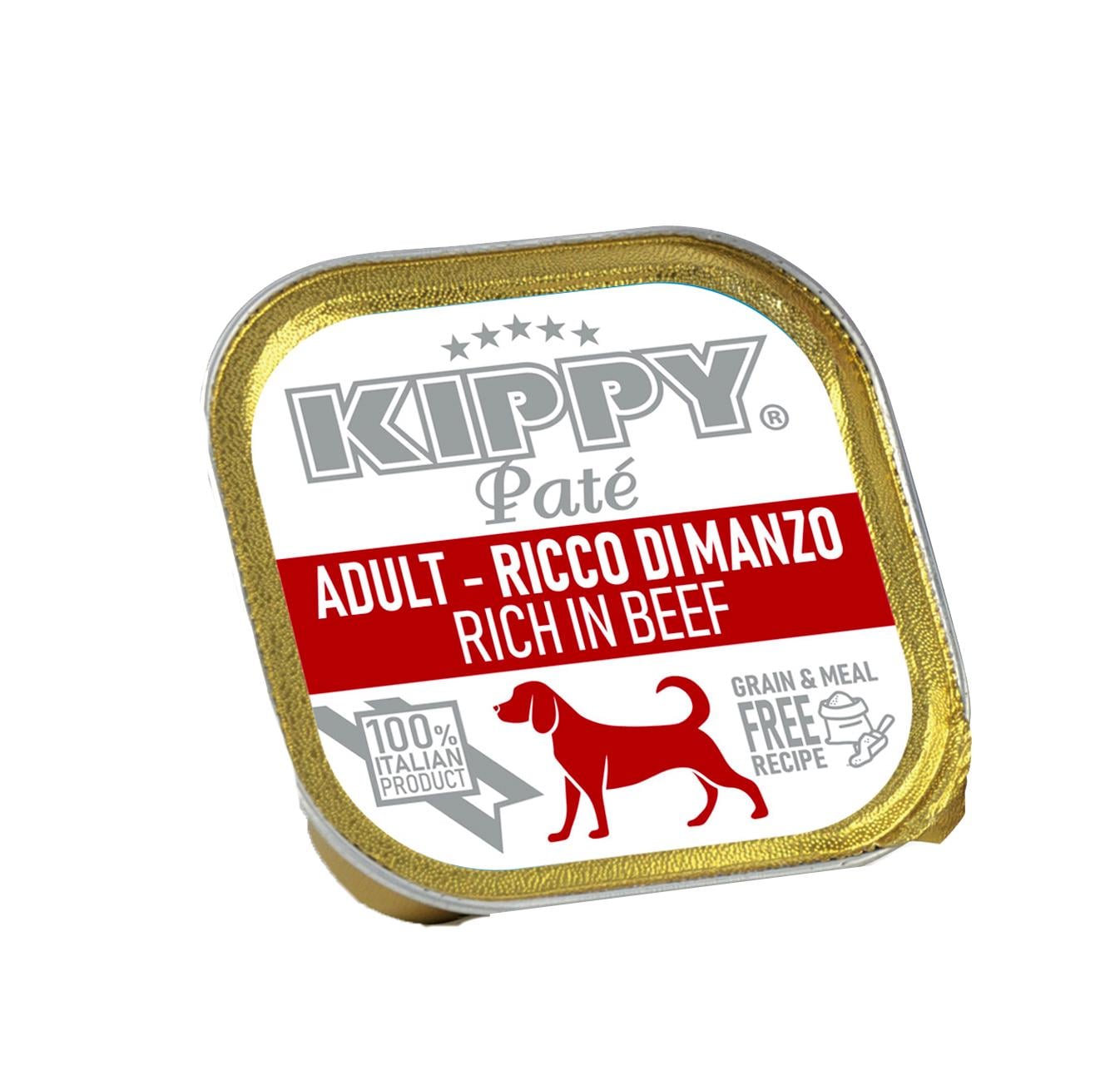 Корм влажный KIPPY Pate Dogs Beef для взрослых собак с говядиной в виде паштета 150 г (1970) Корм влажный KIPPY Pate Dogs Beef для взрослых собак с говядиной в виде паштета 150 г (1970)