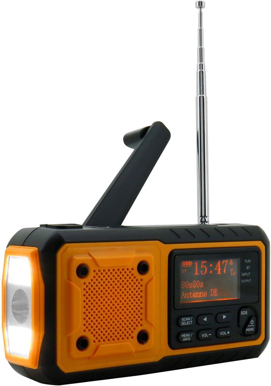 Радіо цифрове Soundmaster DAB112OR DAB+ FM Bluetooth 5.0 2500 мАг (1306) - фото 3