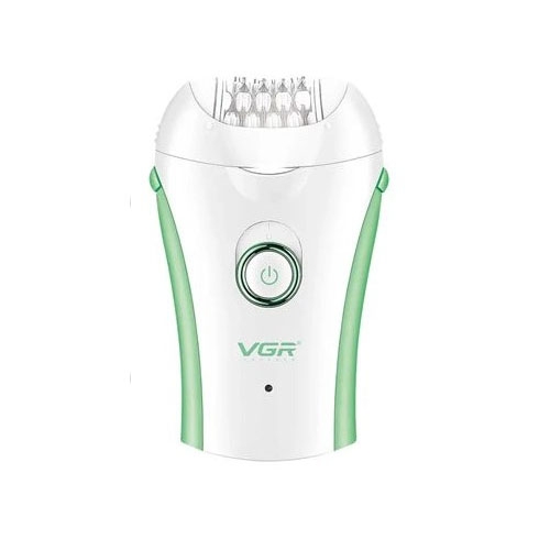 Епілятор жіночий VGR V-705 безпровідний з підсвічуванням Green (14638298)
