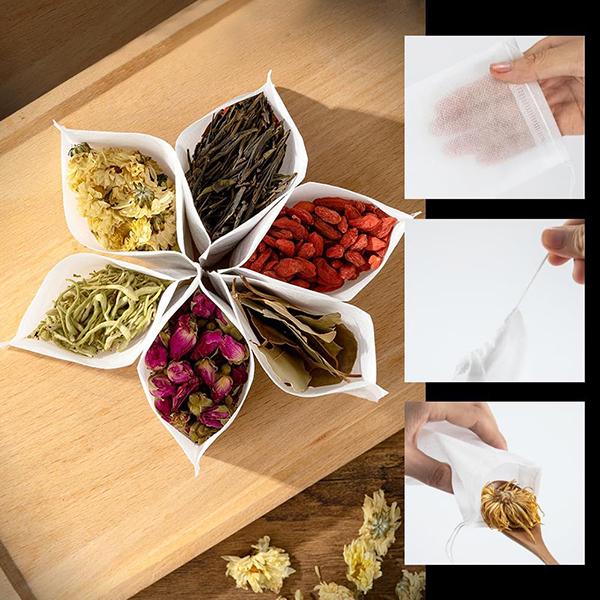 Одноразовые мешочки для чая и специй M00551-1 10х12 см 100 шт. - фото 9 Одноразовые мешочки для чая и специй M00551-1 10х12 см 100 шт. - фото 9