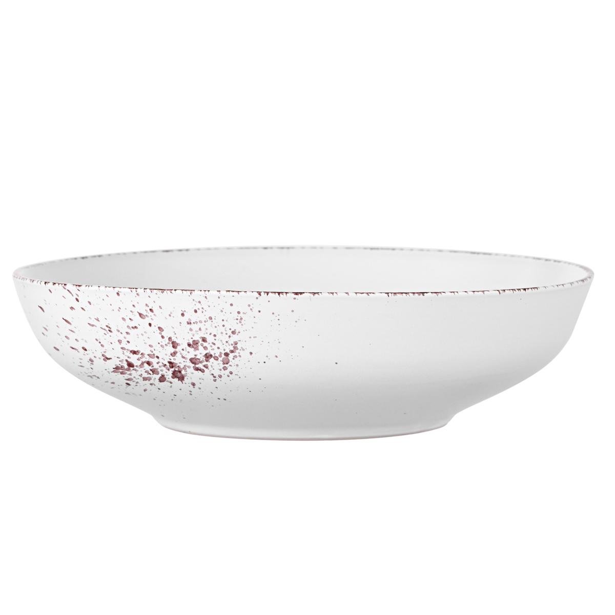 Тарелка Ardesto Lucca 20 см Белый (AR2920WMC)