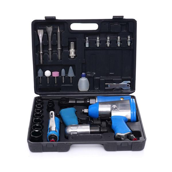 Набір пневмоінструменту TAGRED гайковерт/трещітка/молоток/пряма шліфувальна машина та аксесуари 34 од. (TA812) - фото 3 Набір пневмоінструменту TAGRED гайковерт/трещітка/молоток/пряма шліфувальна машина та аксесуари 34 од. (TA812) - фото 3