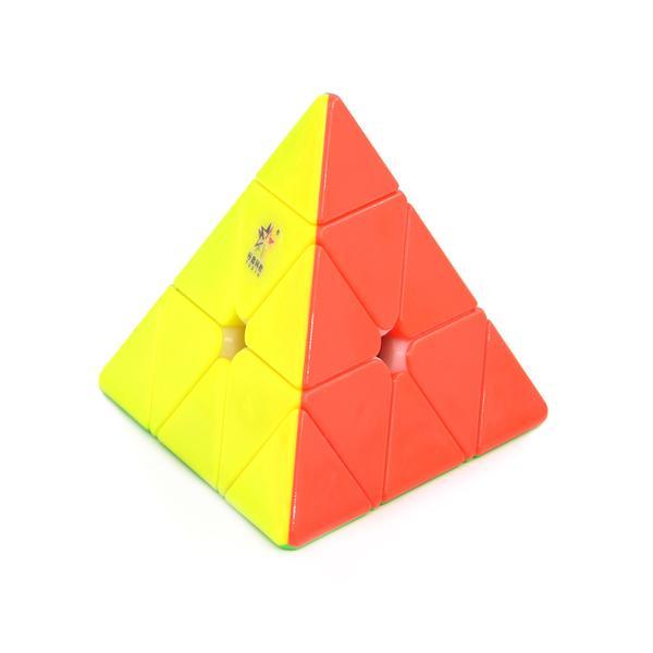 Головоломка пирамидка Yuxin Little Magic 3х3 без наклейок (133224)