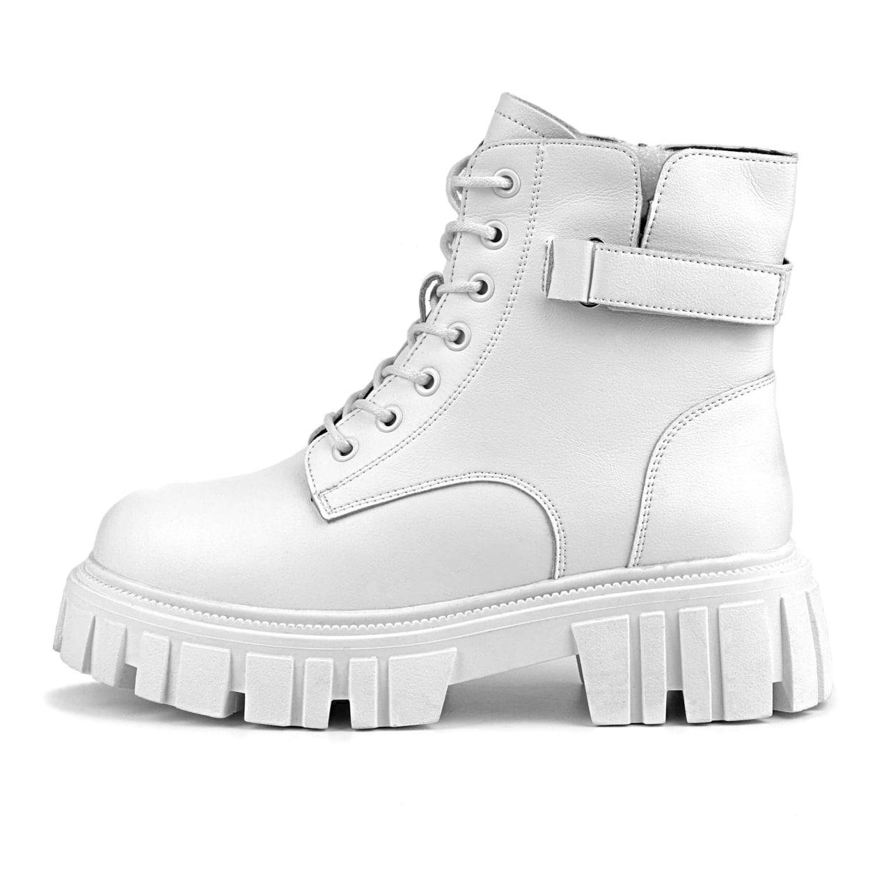 Ботинки женские Hengi р. 38 24 см Белый (M522-4)