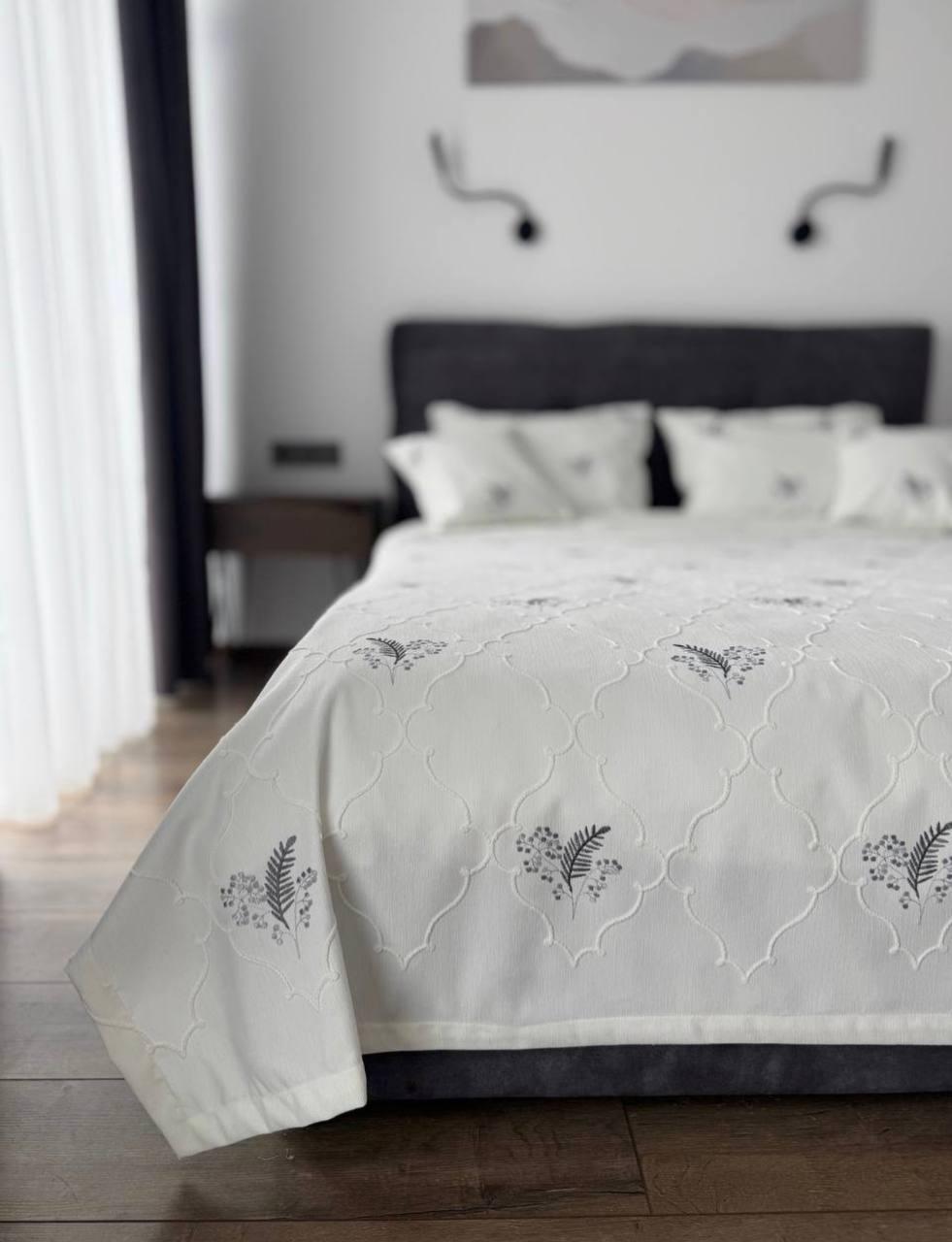 Покрывало Бароко 100% коттон 120х250 см цвет №7 (55677)