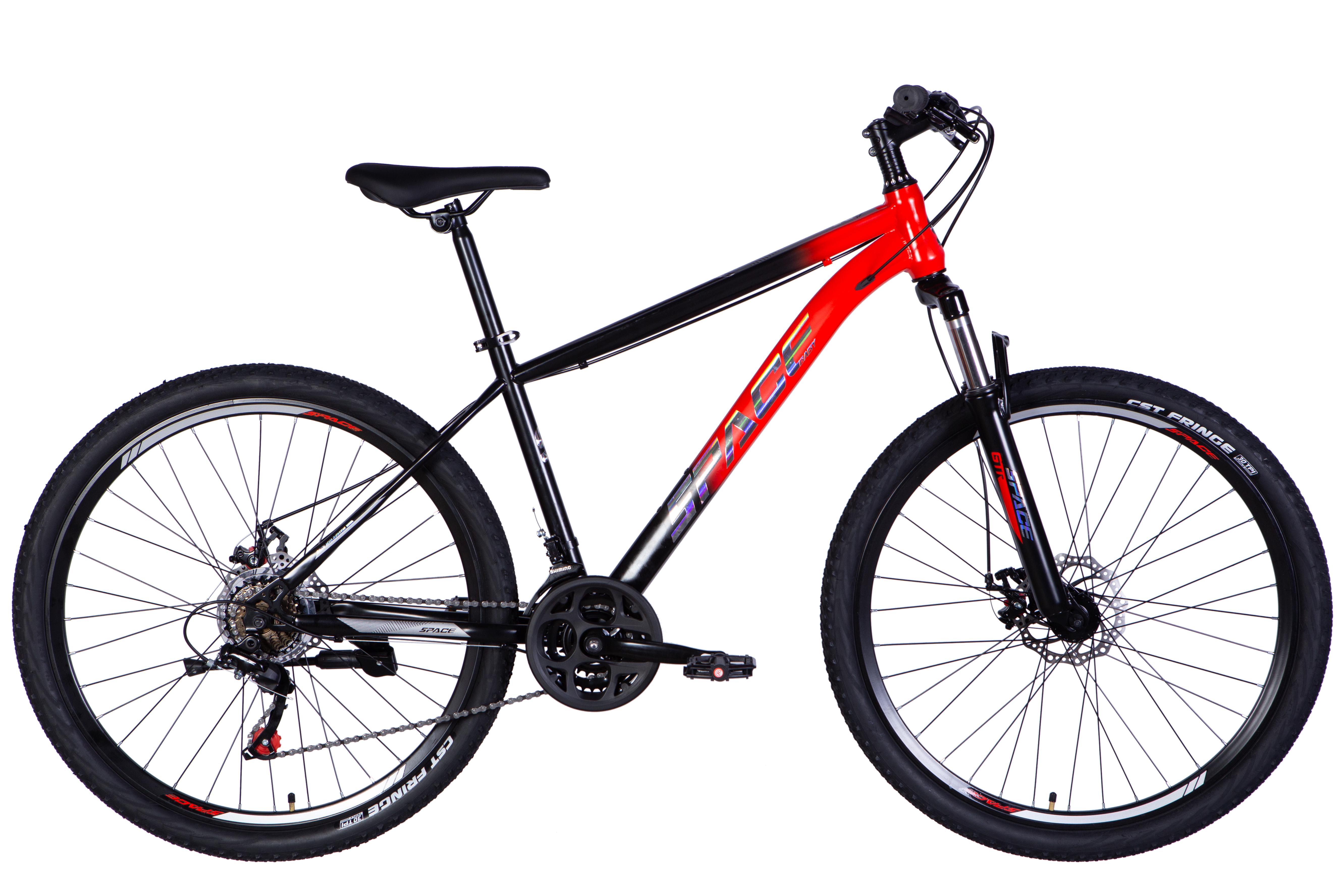 Велосипед Space MARS DD FR ST 27,5" рама 17" Сине-серебристый (2545713558)