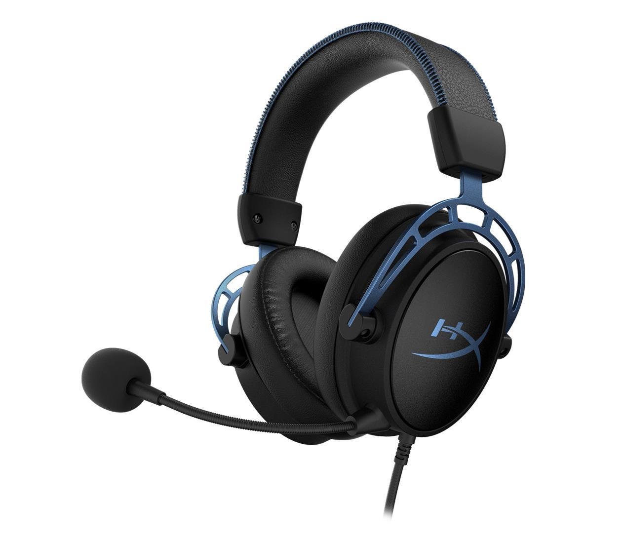 Гарнітура комп'ютерна HyperX Cloud Alpha S Blue (HX-HSCAS-BL)