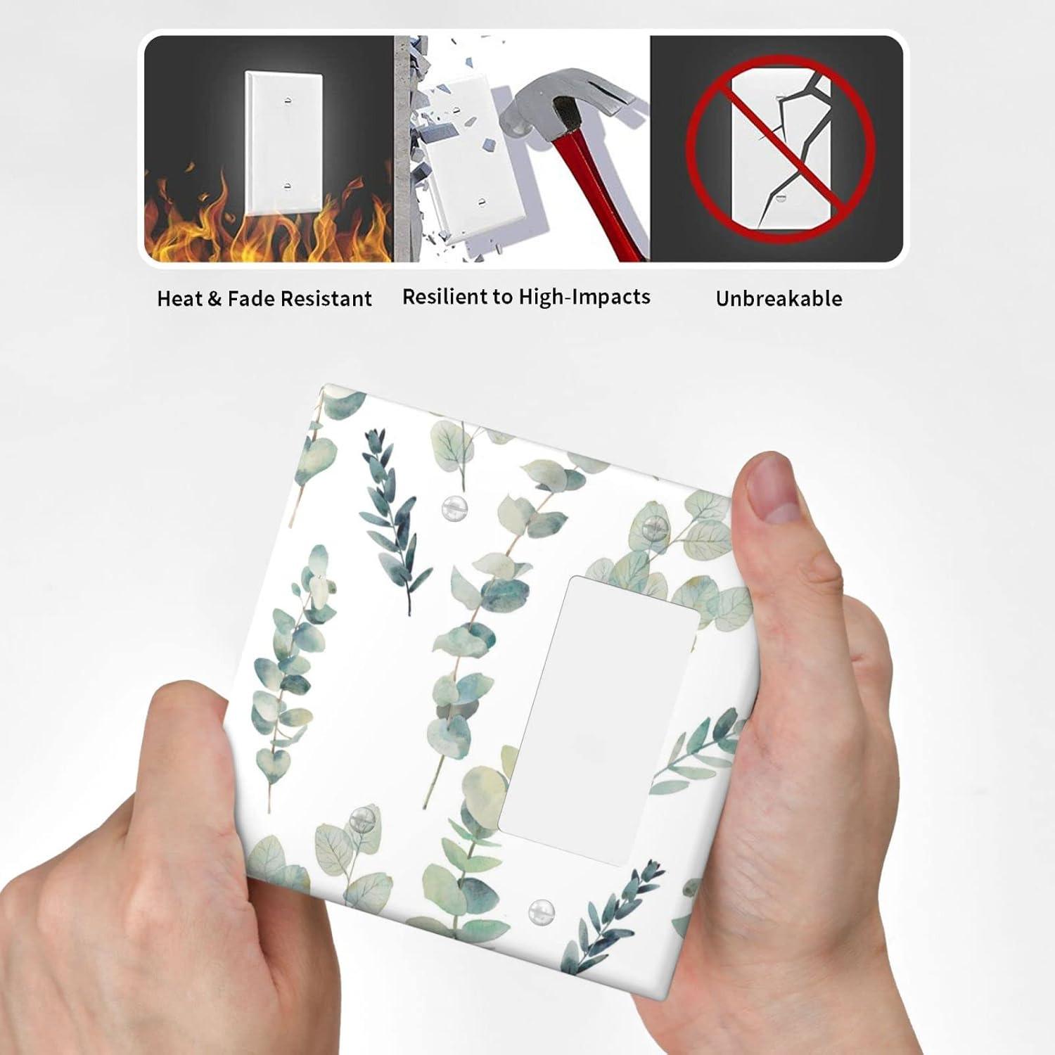 Розеточная пластина для домашнего декора Amazon x0036nar4x Белый - фото 5