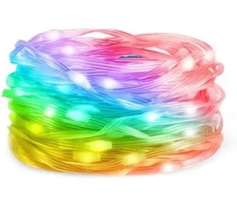 Гірлянда світлодіодна Крапля Роси з Bluetooth та пультом керування 10 м (SFK-04 USB) Гірлянда світлодіодна Крапля Роси з Bluetooth та пультом керування 10 м (SFK-04 USB)
