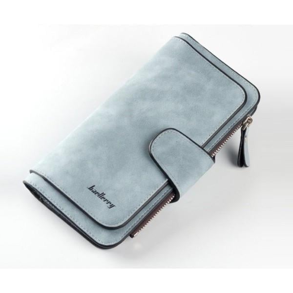Гаманець жіночий Baellerry 2345 5 відділень під купюри 18,5х11х3 см Блакитний - фото 1 Гаманець жіночий Baellerry 2345 5 відділень під купюри 18,5х11х3 см Блакитний - фото 1