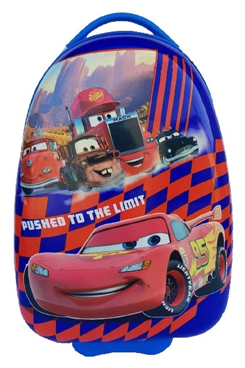 Чемодан детский пластиковый Тачки 42 см 2 колеса (Bp037805)