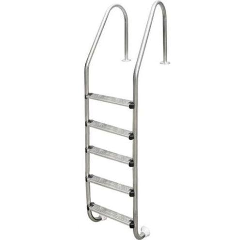 Лестница для бассейна Emaux Standard 5 ступенек AISI304 фланцевая (SLF515-SR)