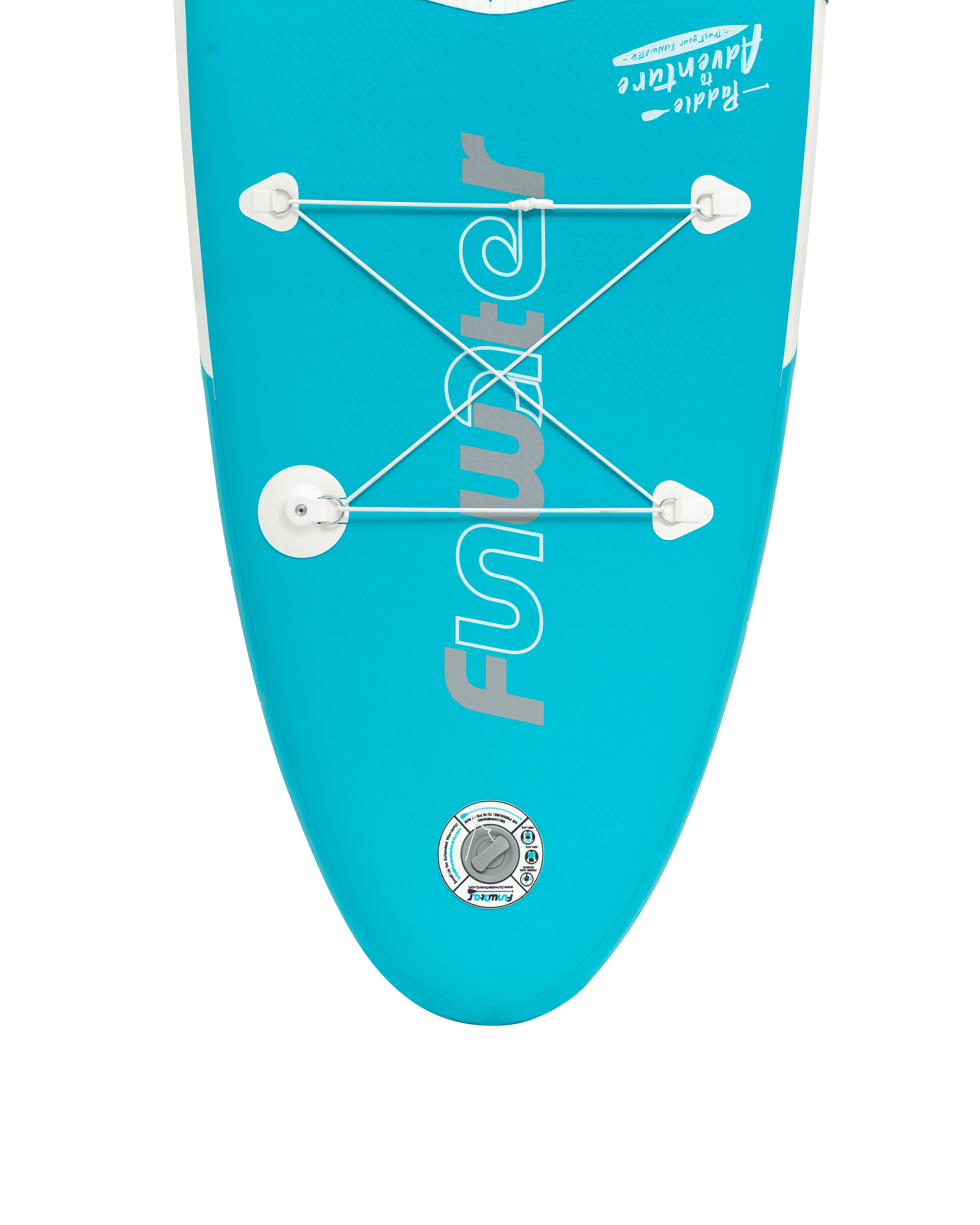 SUP-доска надувная Funwater Paddleboard Tiki 10" 8в1 320x84x15 см - фото 4