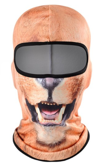 Балаклава Зверомаска 3D Лев с зубами 7 с флисом тепла One Size (623528334) Балаклава Зверомаска 3D Лев с зубами 7 с флисом тепла One Size (623528334)