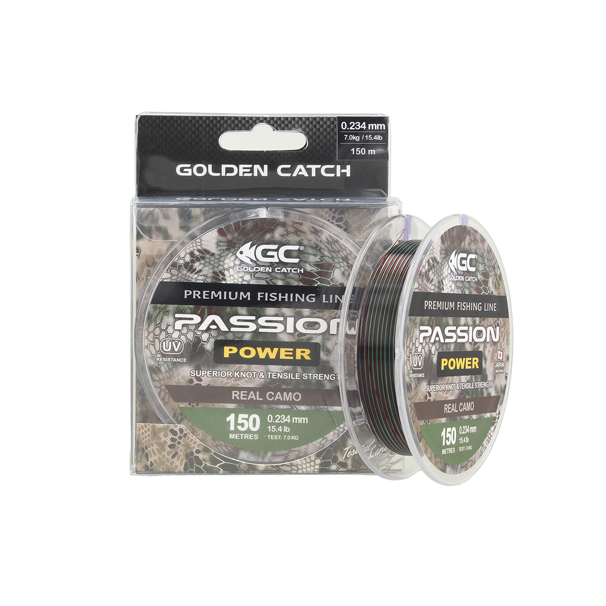 Леска GC Passion Power RC 150 м 0,410 мм 19,5 кг 43,0lb