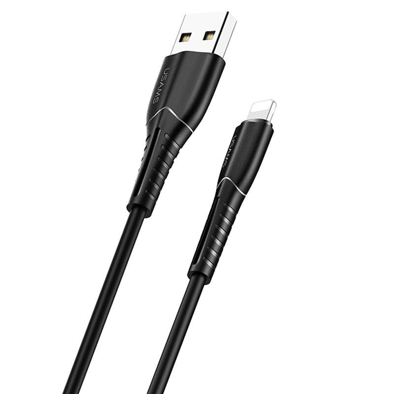 Кабель дата Usams US-SJ364 U35 USB to Lightning 2A 1 м Черный (00000051915_2)