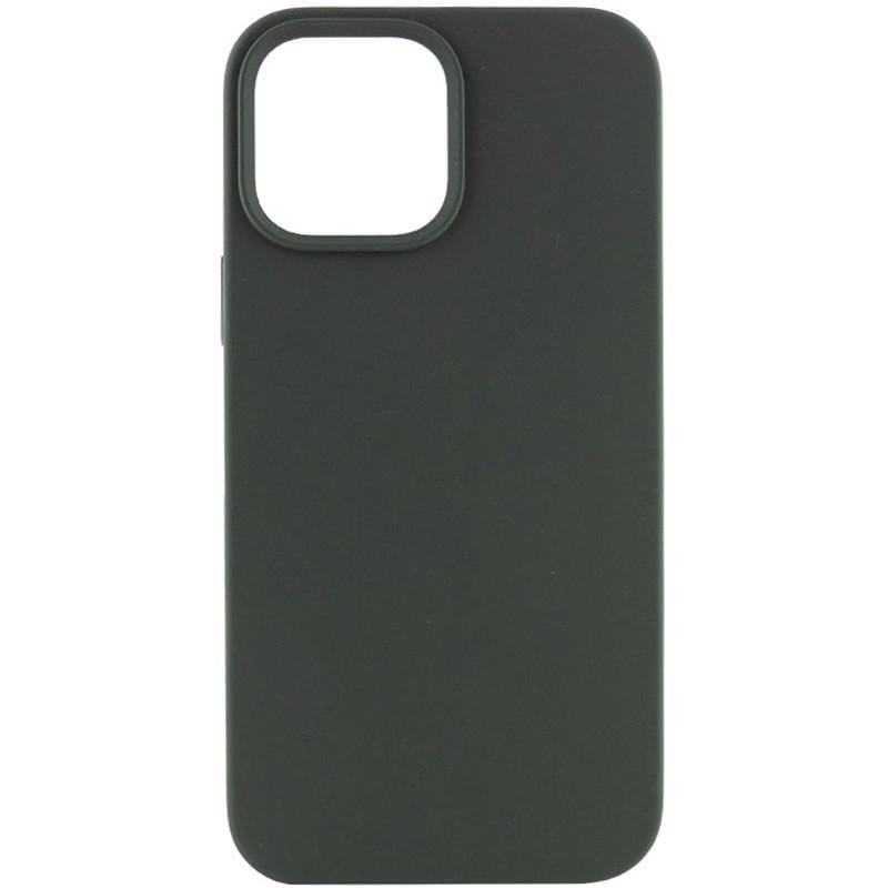 Протиударний Чохол Silicone Case Full Protective (AA) для Apple iPhone 14 (6.1") Cyprus Green