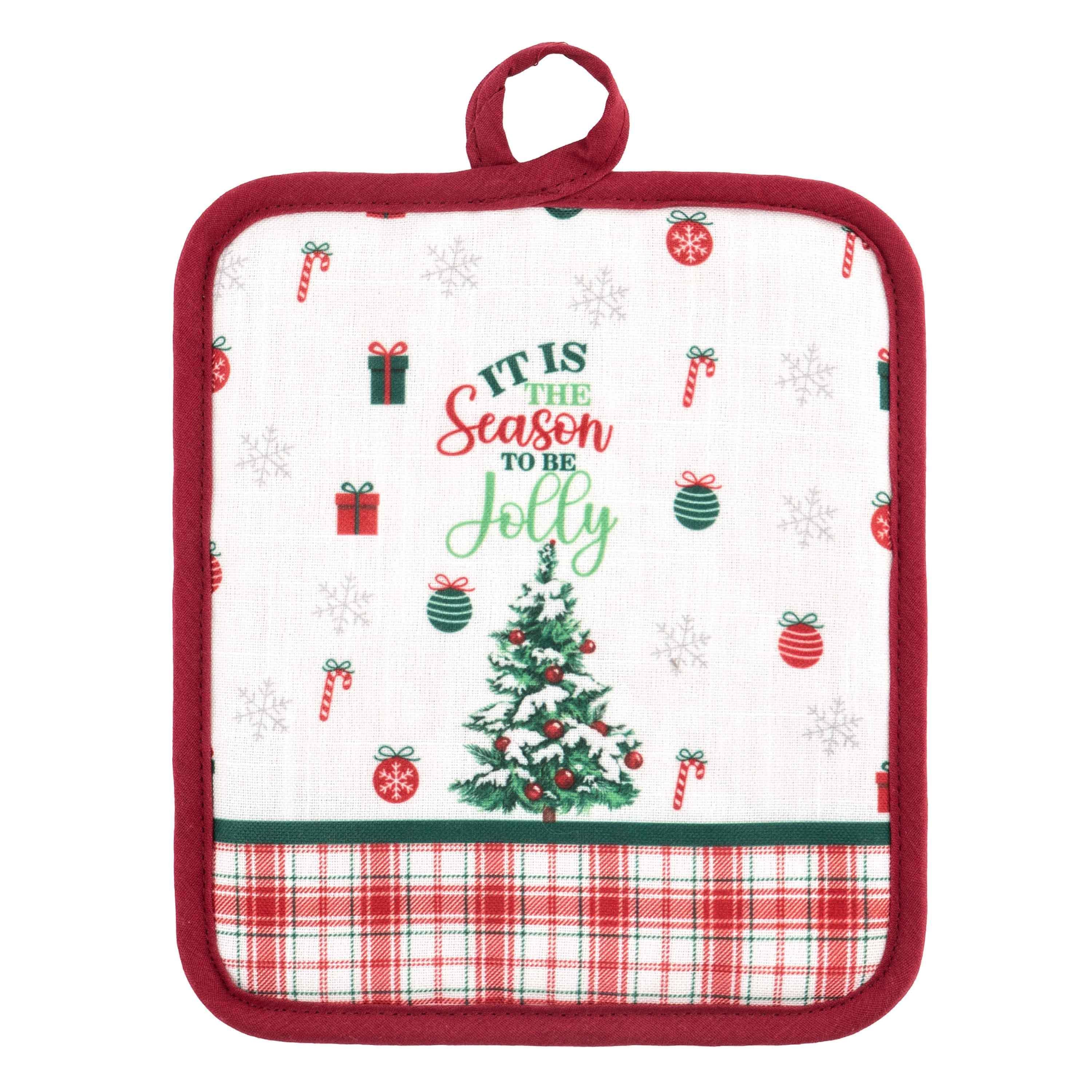 Прихватка Ardesto Christmas Tree 18х20 см Зеленый (ART04HT) Прихватка Ardesto Christmas Tree 18х20 см Зеленый (ART04HT)