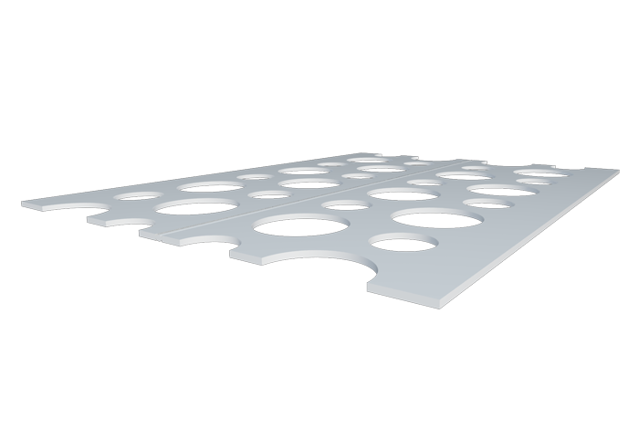 Угольник пластиковый в рулоне 15 м (000000171)