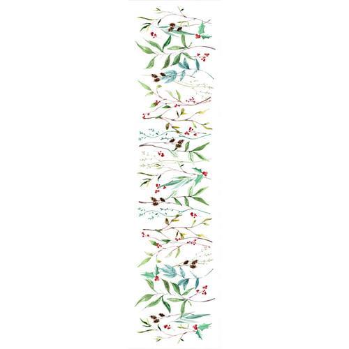 Дорожка на стол Веточки 150x40 см (DR_23NG037)