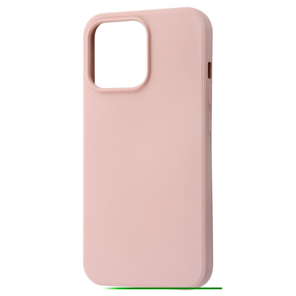 Чехол с мягкой подкладкой WAVE Colorful Case (TPU) iPhone 13 pink sand