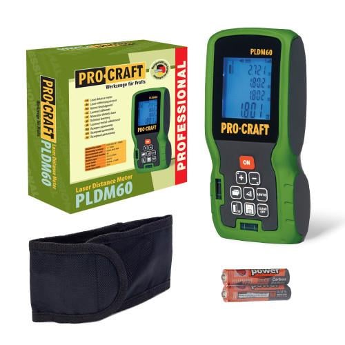 Дальномер лазерный ProCraft PLDM-60 Дальномер лазерный ProCraft PLDM-60
