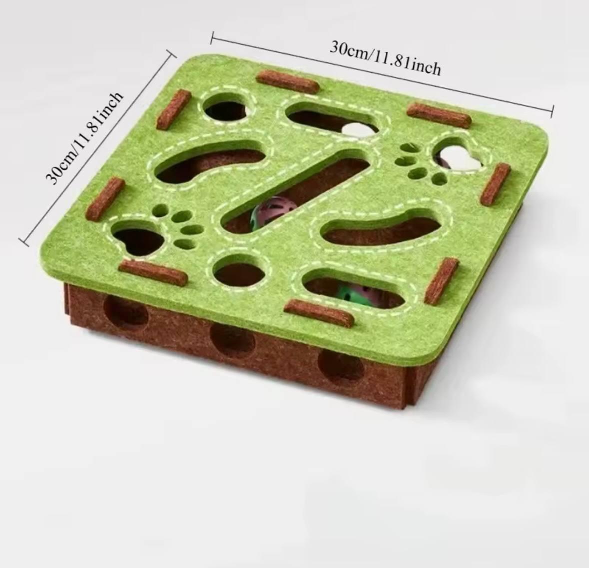 Іграшка інтерактивна бокс-пазл для котів (2827184507) - фото 2 Іграшка інтерактивна бокс-пазл для котів (2827184507) - фото 2