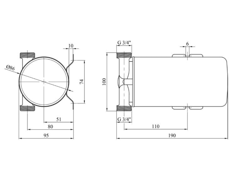 Насос для повышения давления Forwater W15G-15 (CV021651) - фото 4 Насос для повышения давления Forwater W15G-15 (CV021651) - фото 4