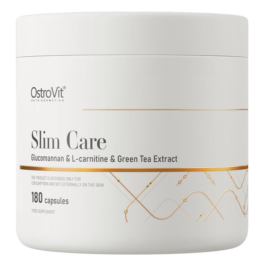 Жироспалювач Ostrovit Slim Care Glucomannan 180 капс.