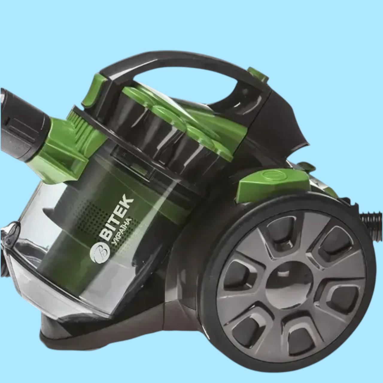 Пилосос контейнерний BITEK BT-8663G з турбощіткою і телескопічною трубою 4200 Вт 3 л (є162) - фото 2