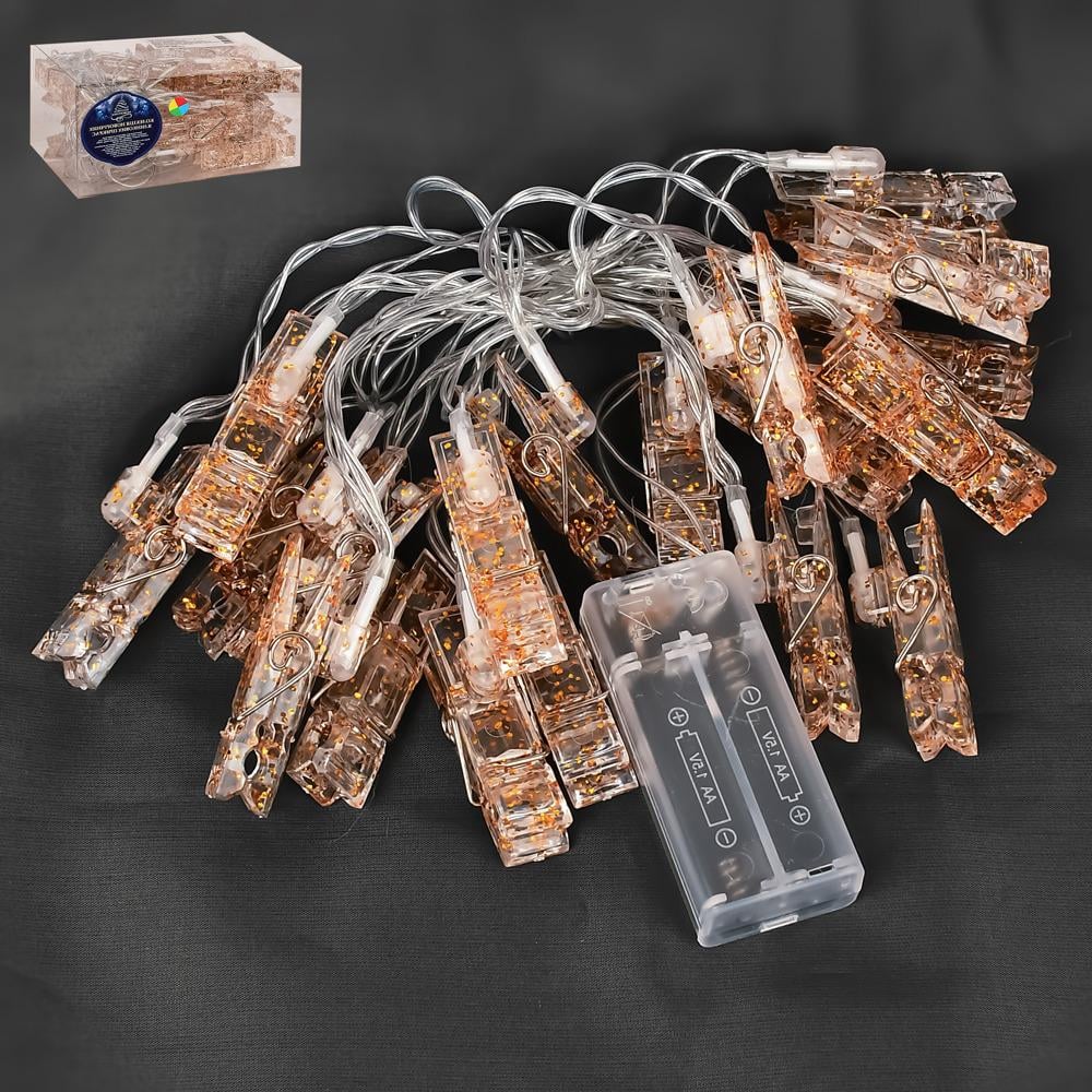 Гірлянда світлодіодна R96133-C Прищіпки 3 м 20 led