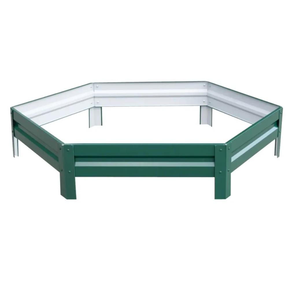 Клумба цветник SIMBUD Палисадник RAL 6005 140 см Зеленый (4896895)