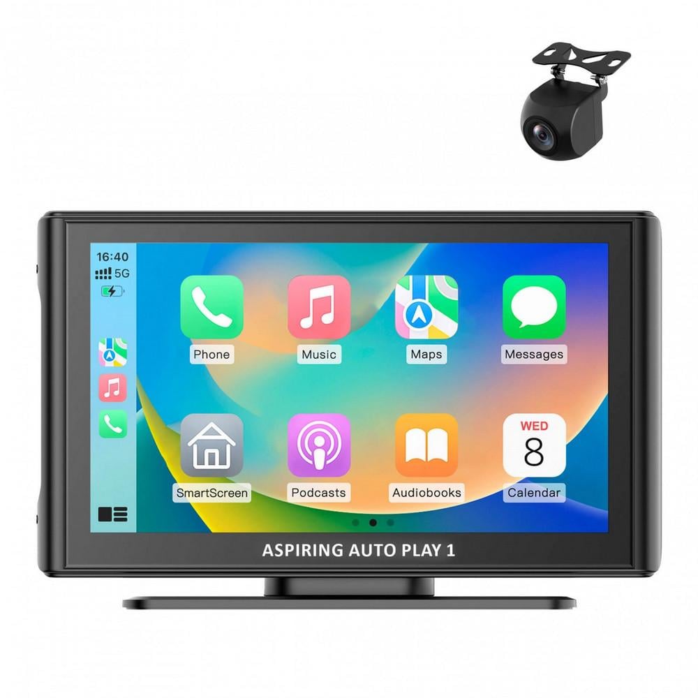 Монітор автомобільний Aspiring Auto Play 1 Magnet CarPlay Android auto 7” (LX-BT701)