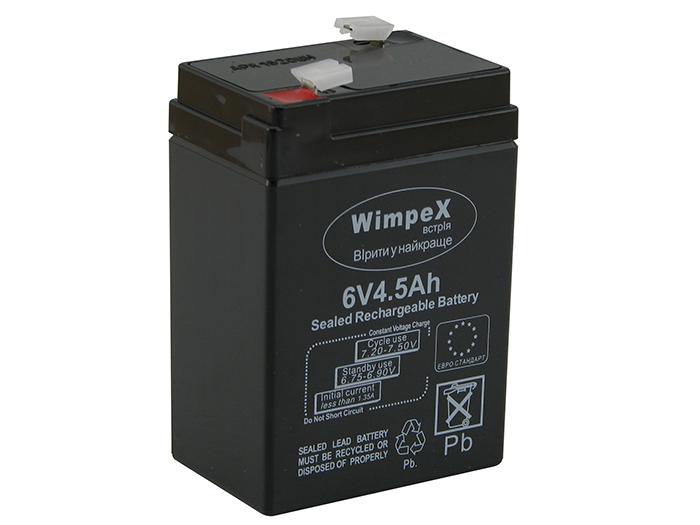 Аккумуляторная батарея Wimpex 6 В 4.5 Ахч