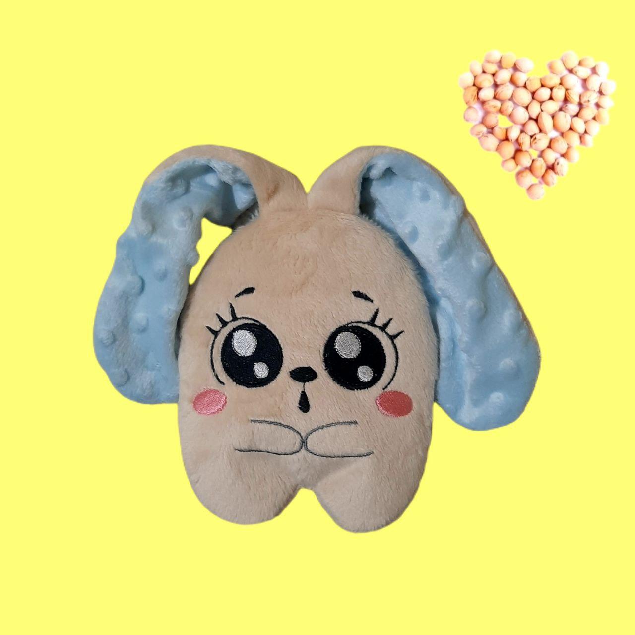 Игрушка-грелка Зайчик для новорожденных Бежевый (1766932721) - фото 6 Игрушка-грелка Зайчик для новорожденных Бежевый (1766932721) - фото 6