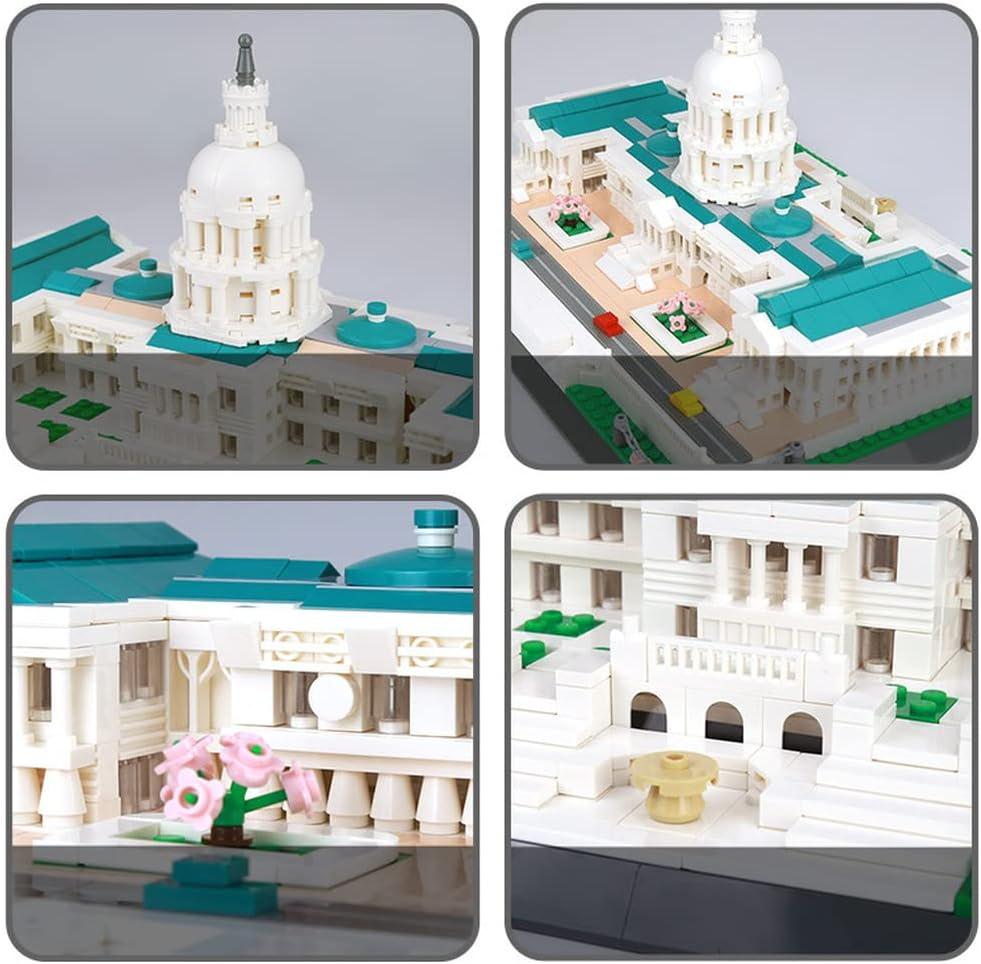 Конструктор 3D Wange Архитектура Капитолий Вашингтон США United States Capitol 5235 для детей и взрослых 1074 деталей - фото 5 Конструктор 3D Wange Архитектура Капитолий Вашингтон США United States Capitol 5235 для детей и взрослых 1074 деталей - фото 5