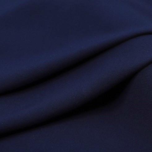 Ткань вискоза LuxFabric 160 г/м² 1,6 м 1 м Синий темный (ТП1601в13)