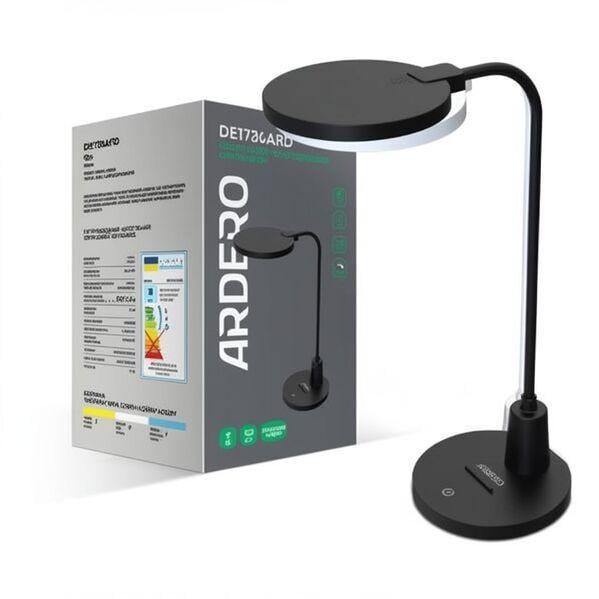 Настільна лампа ARDERO 80034 DE1736ARD 9 Вт 550 лм 2700К-6500К - фото 1 Настільна лампа ARDERO 80034 DE1736ARD 9 Вт 550 лм 2700К-6500К - фото 1