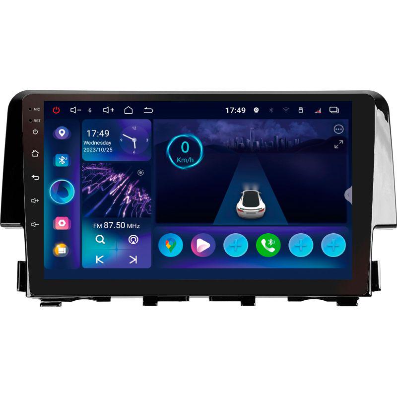 Автомагнитола штатная Sigma S9332 для Honda Civic 10 FC FK 2015-2020 3/32 Gb 4G DSP 9" (AR-91006)