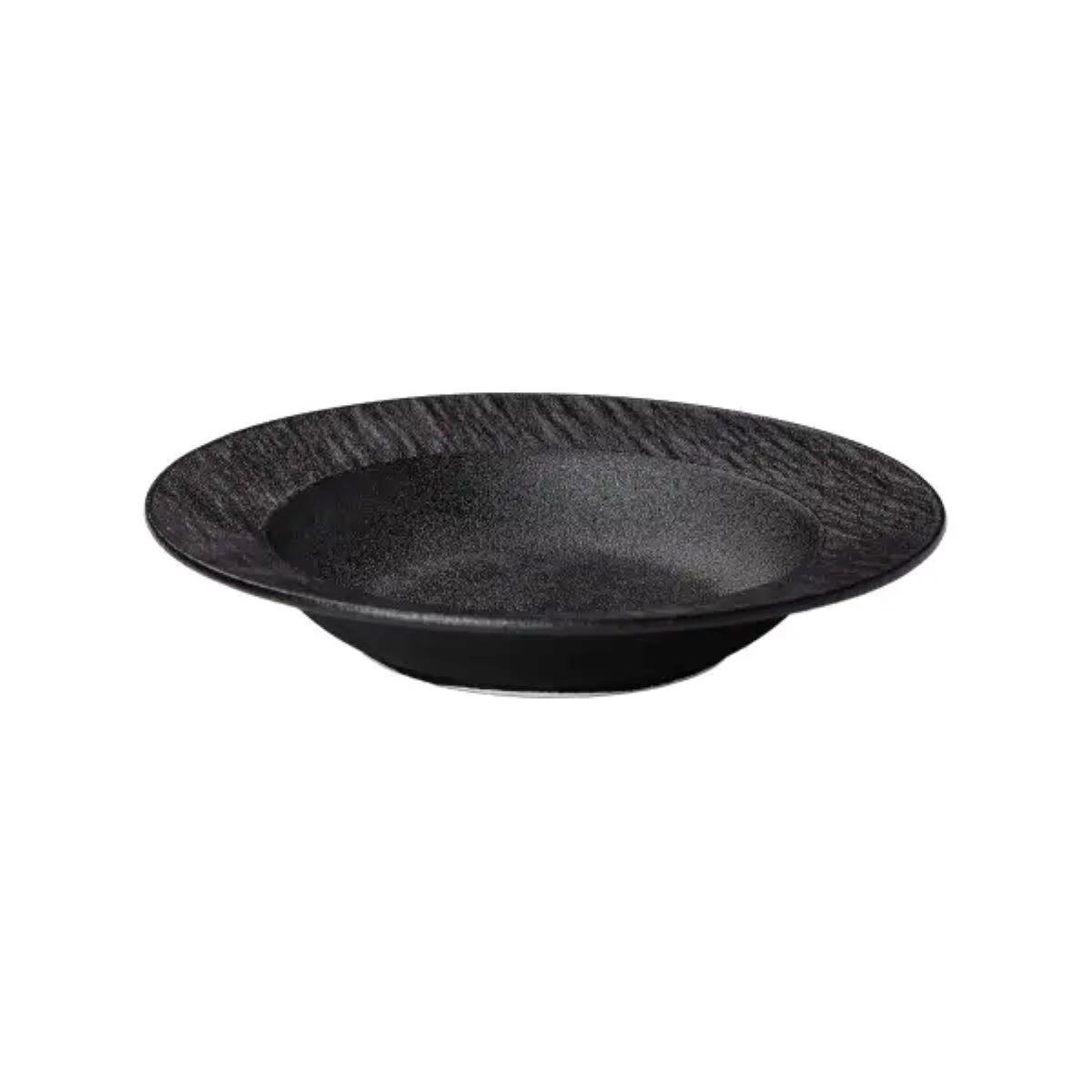 Тарілка супова керамічна 23 см Чорний (5396) - фото 8 Тарілка супова керамічна 23 см Чорний (5396) - фото 8