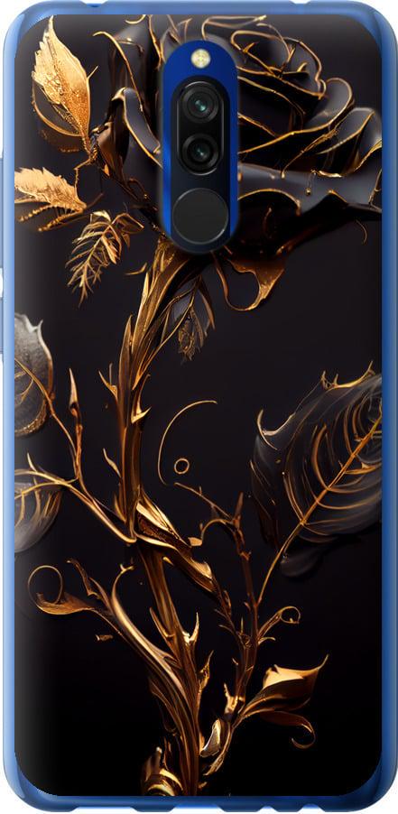 Чехол на Xiaomi Redmi 8 Роза 3 (5552t-1806-42517)