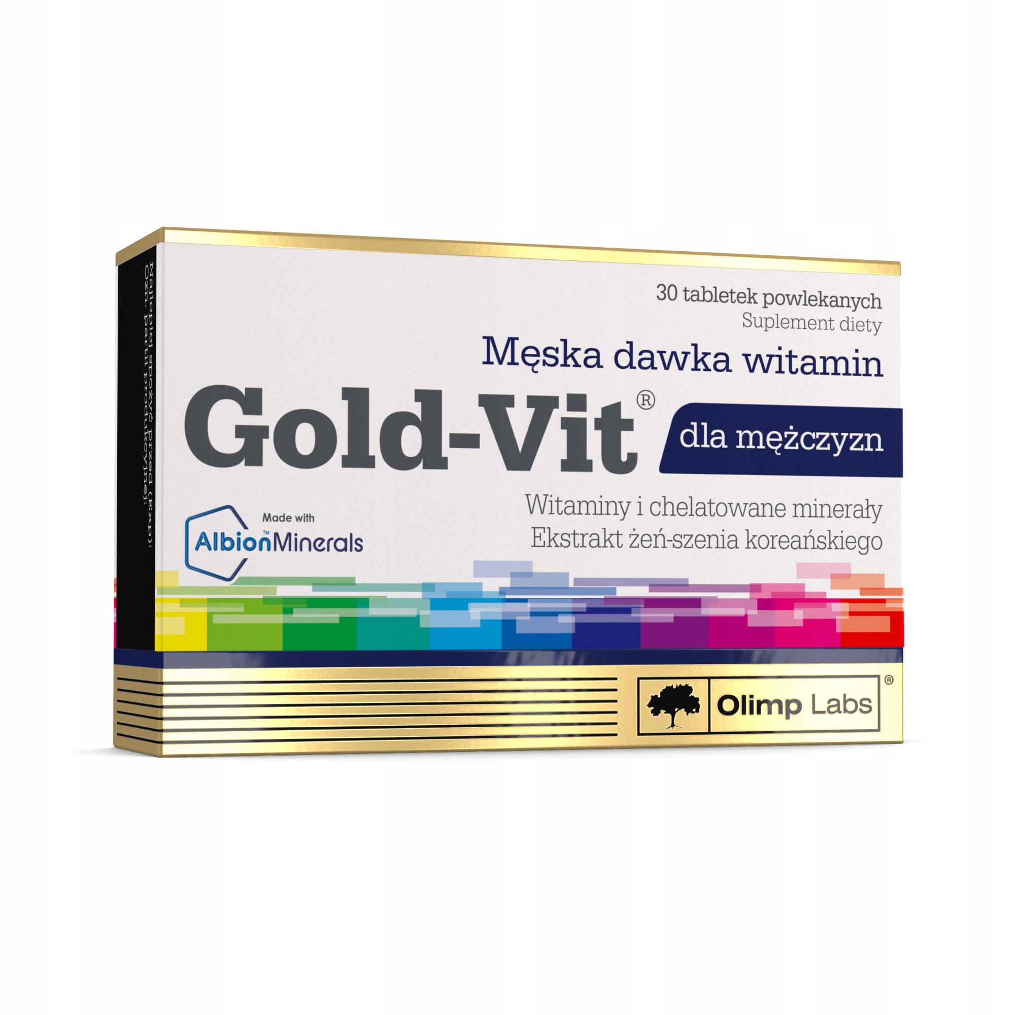 Витаминно-минеральный комплекс Olimp Gold-Vit for men 30 таблеток