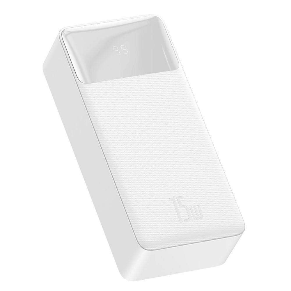 Павербанк Baseus Bipow цифровой дисплей 2 USB + Type-C 30000 mAh 3 А 15 Вт (9589796)