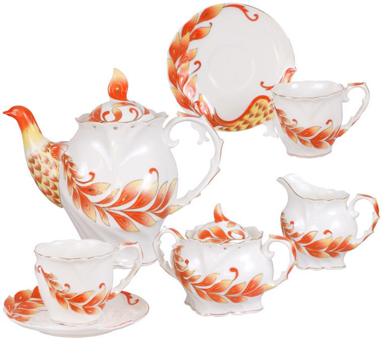 Чайный сервиз BonaDi Bright 3D-C15 15 пр. (BD-273-C15) Чайный сервиз BonaDi Bright 3D-C15 15 пр. (BD-273-C15)